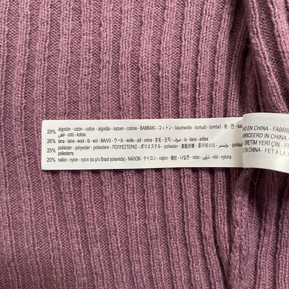 Zara Ribbed Knit Sweater - Picture 4 of 4